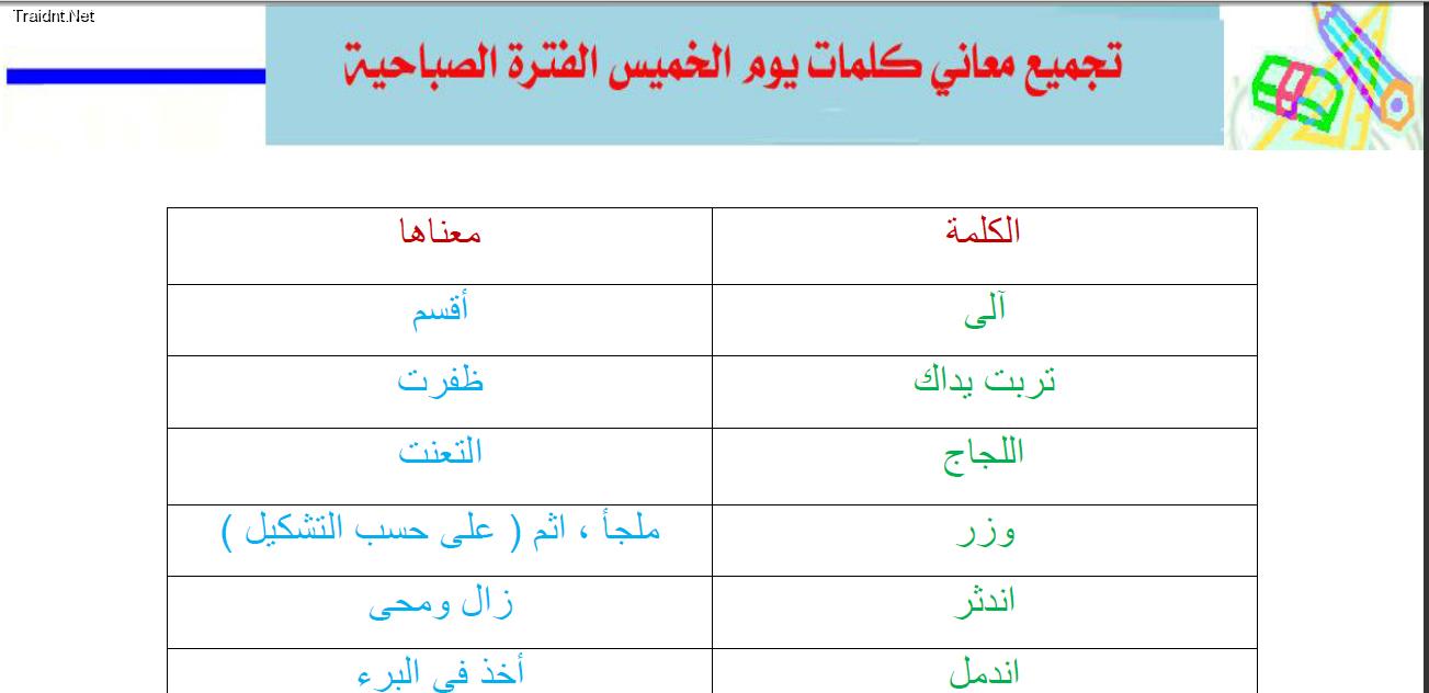 معاني كلمات 20160806 24