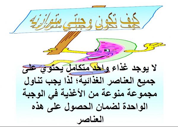 كلمه عن الغذاء 3481 7